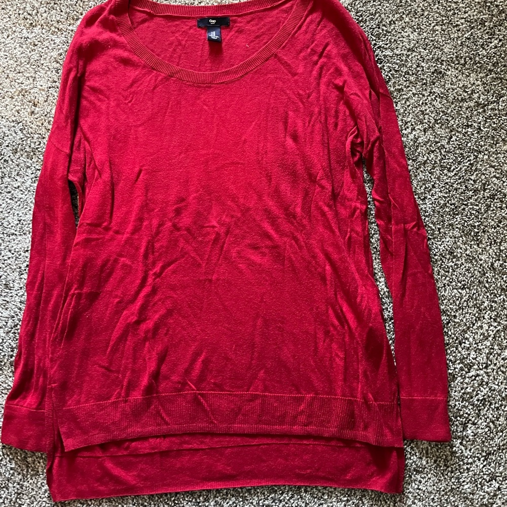 Red Gap Sweater